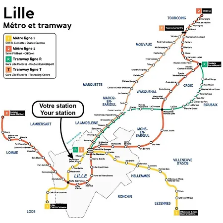 Equipped In The Center Of Lille